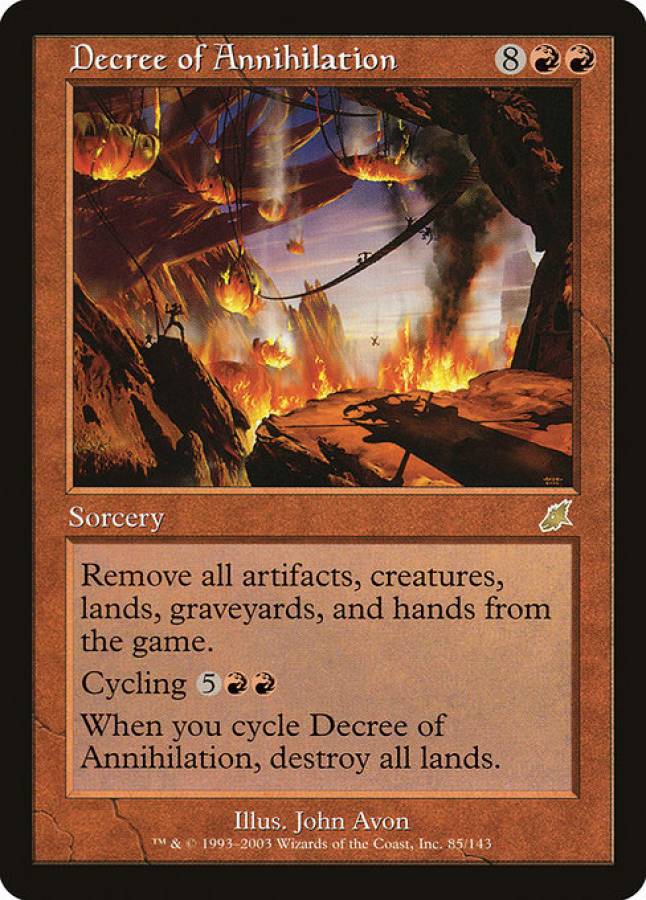Decree of Annihilation Decree of Annihilation
