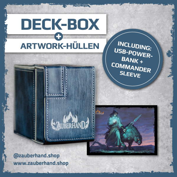 Zauberhand® Deck-Box"Twilight Magician"