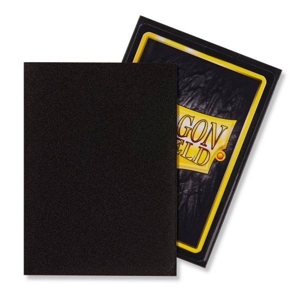 Dragon Shield Standard Sleeves - Matte Black - 100 Dragon Shield Standard Sleeves - Matte Black - 100
