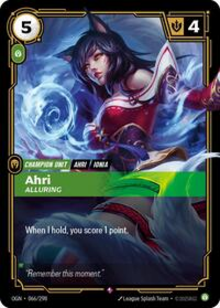 Ahri, Alluring (Foil)
