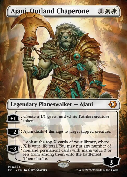 Ajani, Outland Chaperone (Foil)