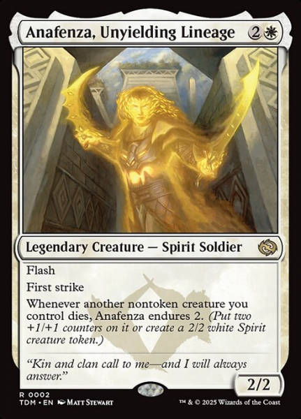 Anafenza, Unyielding Lineage (Foil) Anafenza, Unyielding Lineage (Foil)