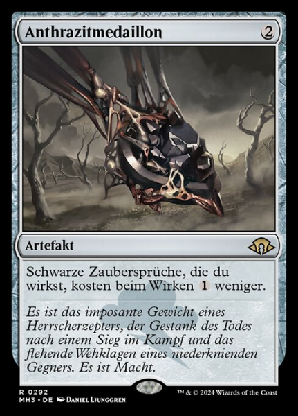 Anthrazitmedaillon (Foil)