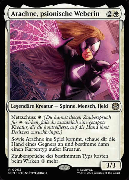 Arachne, psionische Weberin