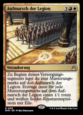 Aufmarsch der Legion Aufmarsch der Legion
