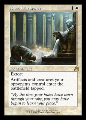 Blind Obedience (Foil) Blind Obedience (Foil)