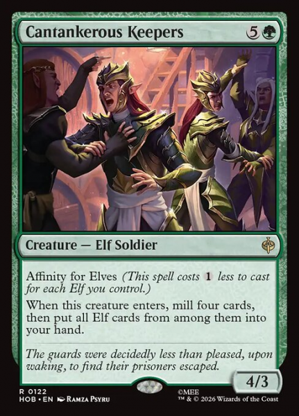 Cantankerous Keepers