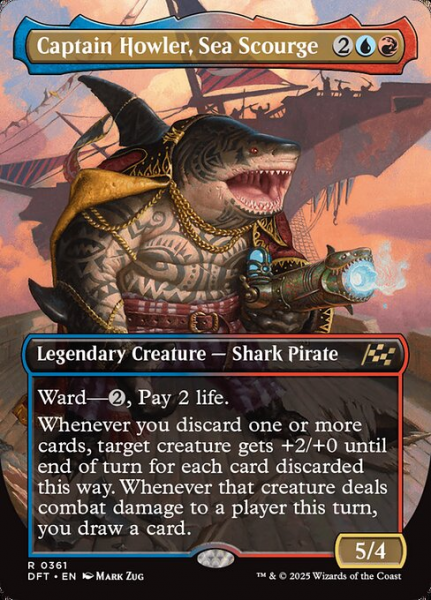 Captain Howler, Sea Scourge Captain Howler, Sea Scourge
