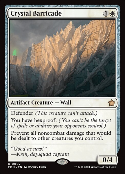 Crystal Barricade Crystal Barricade