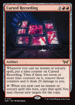 Cursed Recording (Foil) Cursed Recording (Foil)