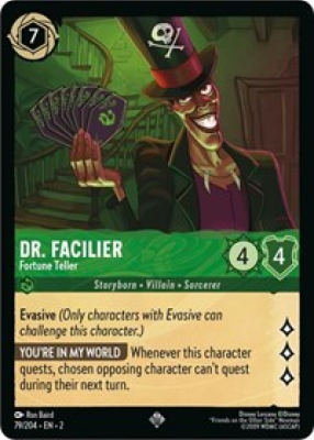 Dr. Facilier - Fortune Teller Dr. Facilier - Fortune Teller