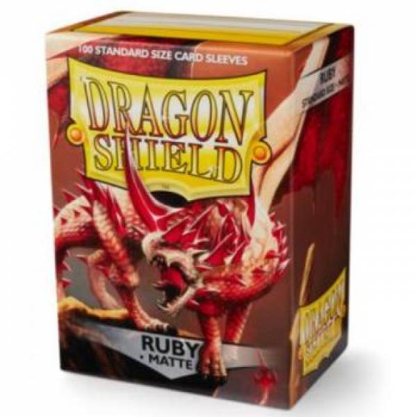 Dragon Shield Standardgröße - Matte Ruby 100