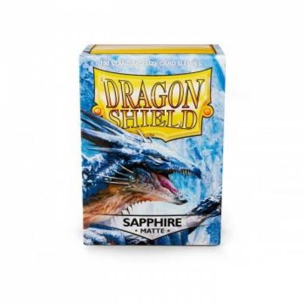 Dragon Shield Card Sleeves - Matte Sapphire 100 Dragon Shield Card Sleeves - Matte Sapphire 100