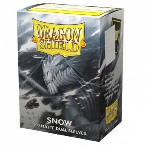 Dragon Shield Card Sleeves - Matte Snow 100