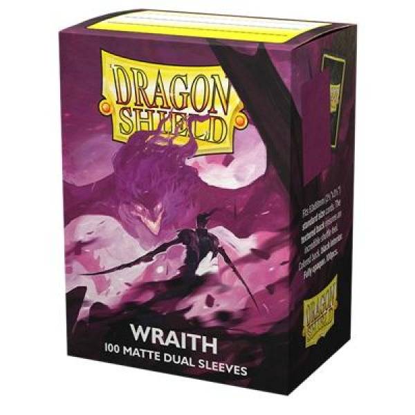 Dragon Shield Card Sleeves - Matte Wraith 100