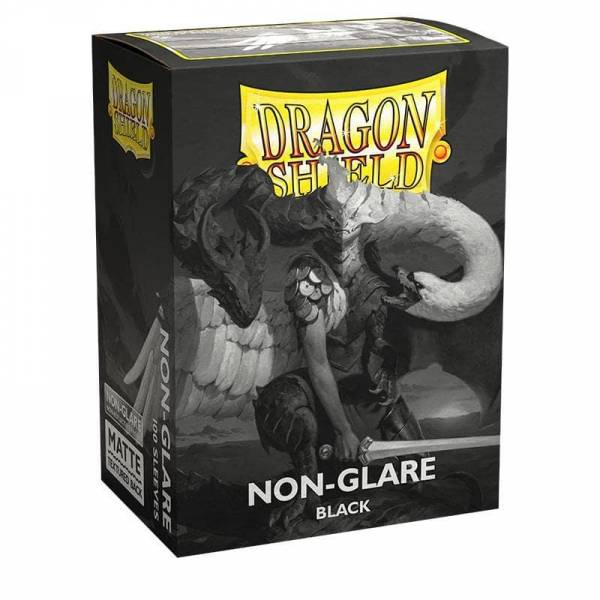 Dragon Shield Card Sleeves - Non Glare Black 100