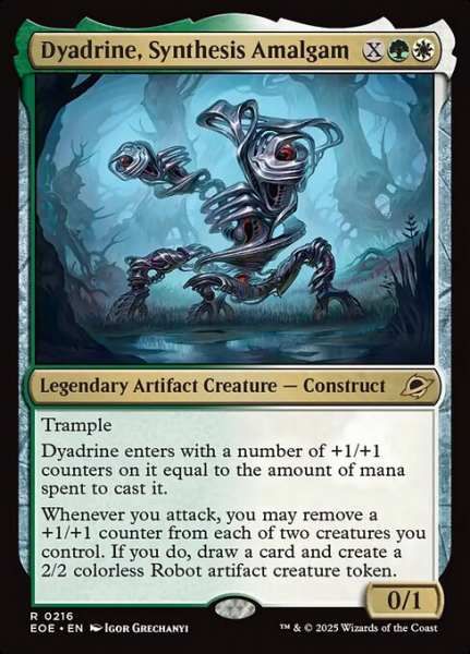 Dyadrine, Synthesis Amalgam (Foil) Dyadrine, Synthesis Amalgam (Foil)