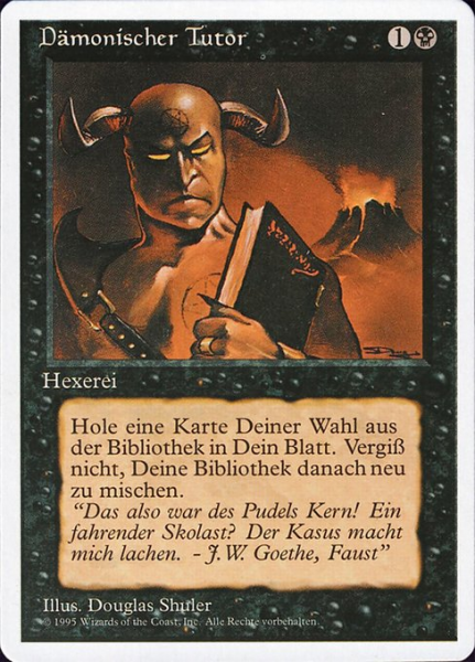 Dämonischer Tutor Dämonischer Tutor