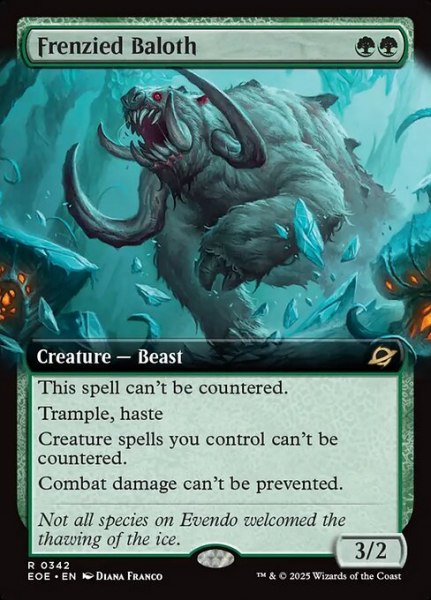 Frenzied Baloth (Foil) Frenzied Baloth (Foil)