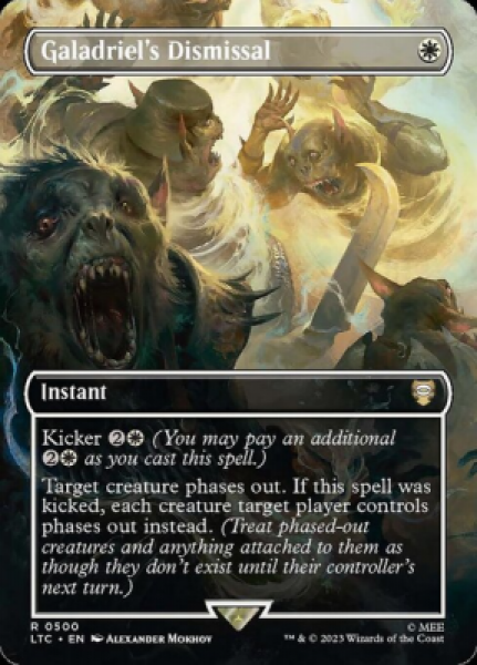 Galadriel's Dismissal (Foil) Galadriel's Dismissal (Foil)