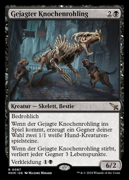 Gejagter Knochenrohling