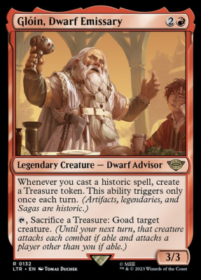Glóin, Dwarf Emissary Glóin, Dwarf Emissary