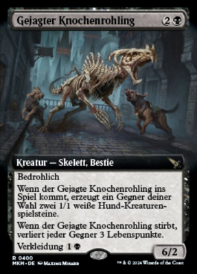Gejagter Knochenrohling Gejagter Knochenrohling