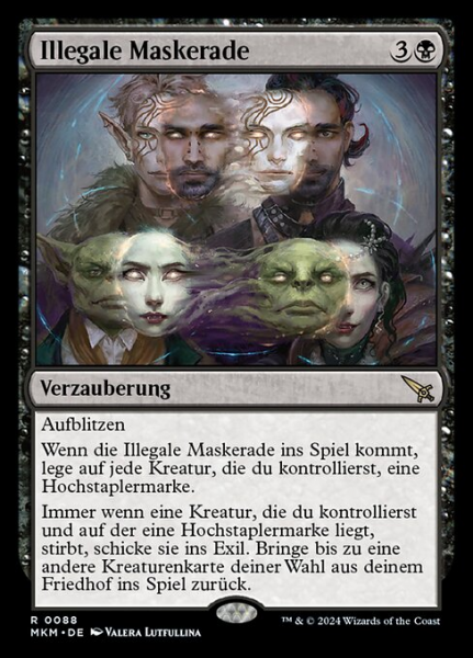 Illegale Maskerade (Foil) Illegale Maskerade (Foil)
