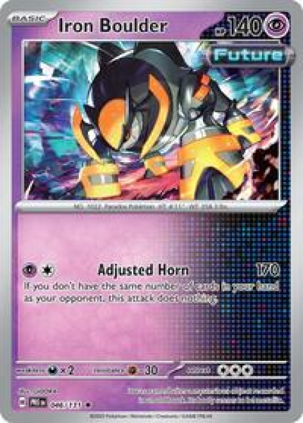 Iron Boulder (Foil) Iron Boulder (Foil)