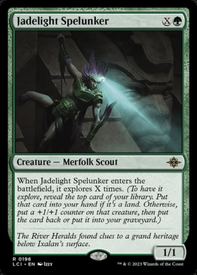 Jadelight Spelunker (Foil) Jadelight Spelunker (Foil)