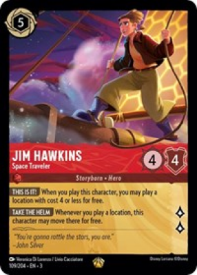 Jim Hawkins - Space Traveler (Foil) Jim Hawkins - Space Traveler (Foil)