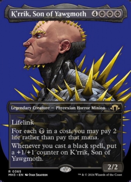K'rrik, Son of Yawgmoth (Foil)
