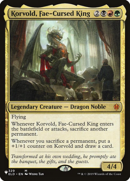 Korvold, Fae-Cursed King Korvold, Fae-Cursed King