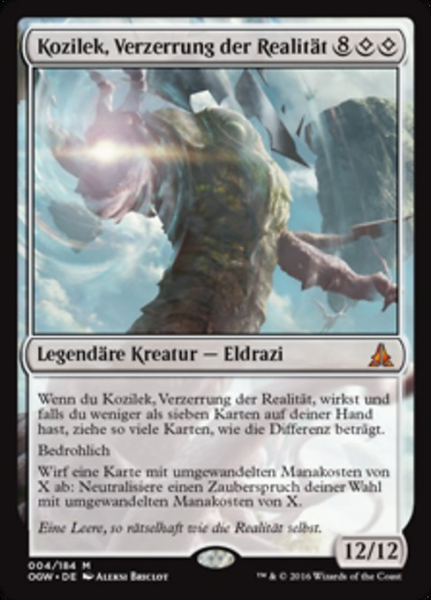 Kozilek, Verzerrung der Realität Kozilek, Verzerrung der Realität