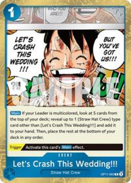 Let's Crash This Wedding!!! Let's Crash This Wedding!!!