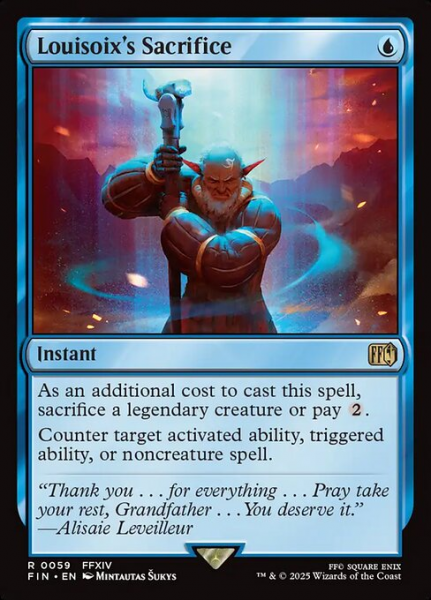 Louisoix's Sacrifice Louisoix's Sacrifice
