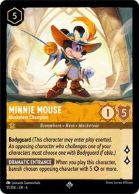 Minnie Mouse - Musketeer Champion (Foil) Minnie Mouse - Musketeer Champion (Foil)