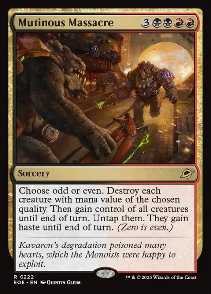 Mutinous Massacre Mutinous Massacre