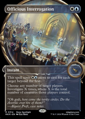 Officious Interrogation (Foil) Officious Interrogation (Foil)