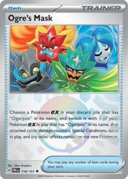 Ogre's Mask (Poke Ball Pattern) (Foil)