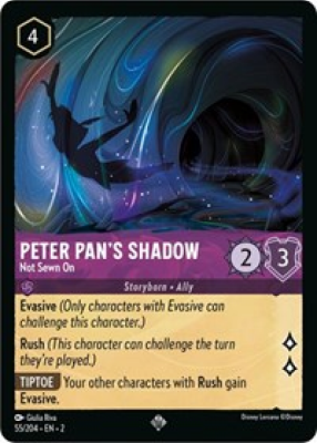 Peter Pan's Shadow - Not Sewn On (Foil) Peter Pan's Shadow - Not Sewn On (Foil)