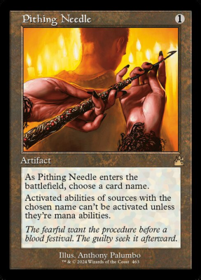 Pithing Needle Pithing Needle