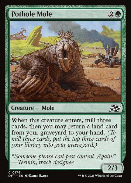 Pothole Mole Pothole Mole