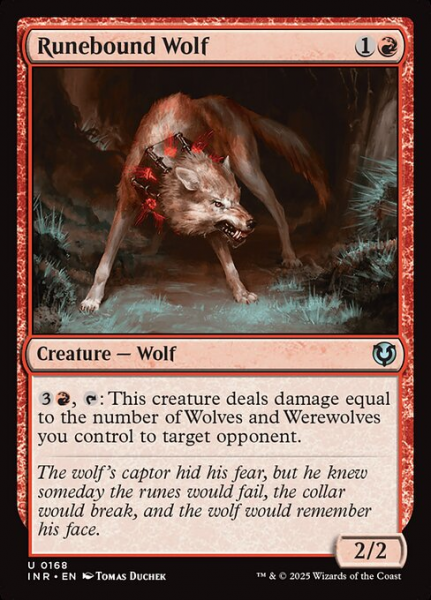 Runebound Wolf Runebound Wolf