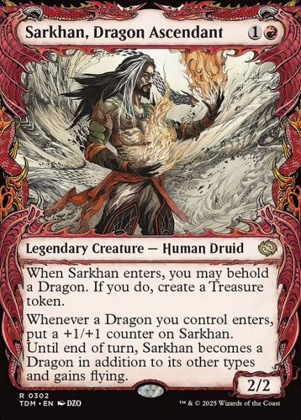 Sarkhan, Dragon Ascendant (Foil) Sarkhan, Dragon Ascendant (Foil)