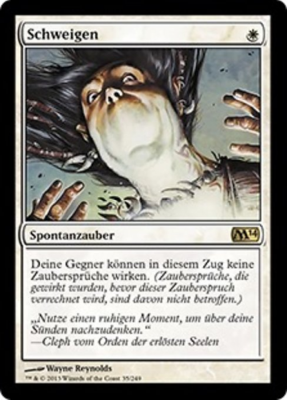 Schweigen Schweigen