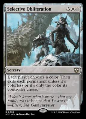 Selective Obliteration Selective Obliteration