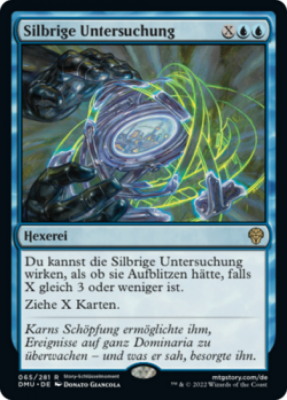 Silbrige Untersuchung Silbrige Untersuchung