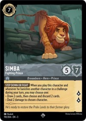 Simba - Fighting Prince (Foil) Simba - Fighting Prince (Foil)