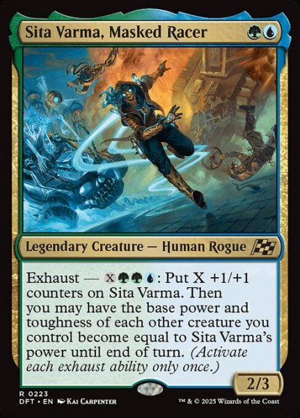 Sita Varma, Masked Racer (Foil) Sita Varma, Masked Racer (Foil)